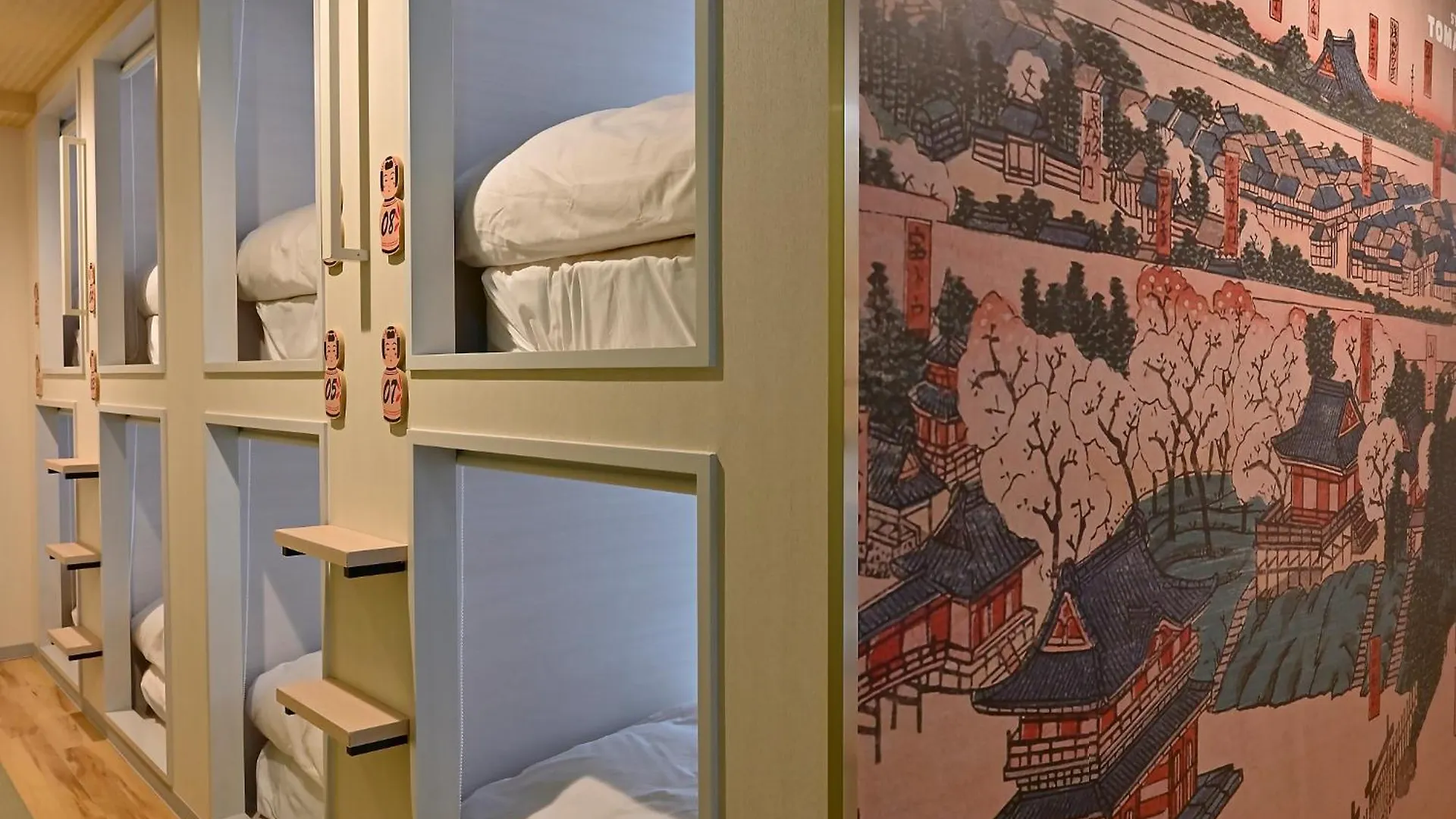 Hotel Tomariya Ueno Tokyo Capsule hotel